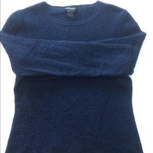 LORD & TAYLOR 100% Cashmere sweater - Navy